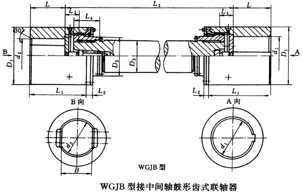 WGJͽgSXʽ(lin)Sμbߴ磨JB/T8821-98