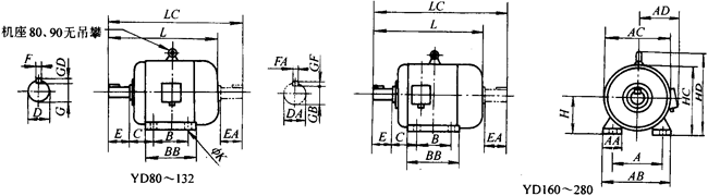 YDϵ׃Oஐ늄(dng)C(j)γߴ磨H80280mm