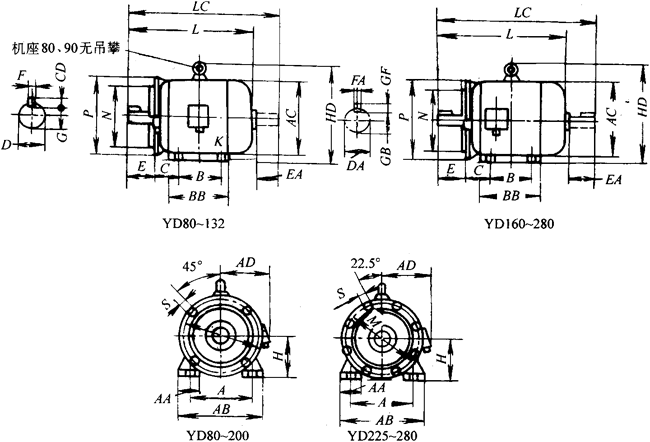 YDϵ׃Oஐ늄әC(j)γߴ磨H80280mm